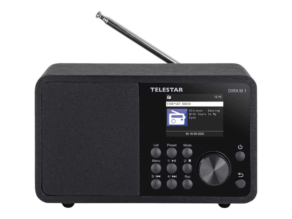 Telestar DIRA M 1 - Netzwerk-Audioplayer / DAB-Radiotuner - 10 Watt (Gesamt)