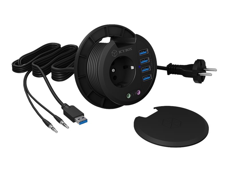 ICY BOX IB-HUB1430 - Hub - 4 x SuperSpeed USB 3.0, Ansicht 3