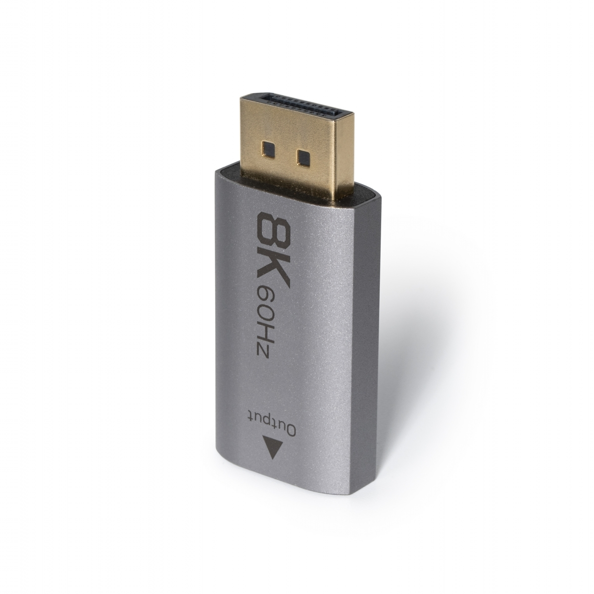 Lindy Videoadapter - DisplayPort männlich zu HDMI weiblich - Grau - aktiv, 4K144Hz (3840 x 2160), Ansicht 3