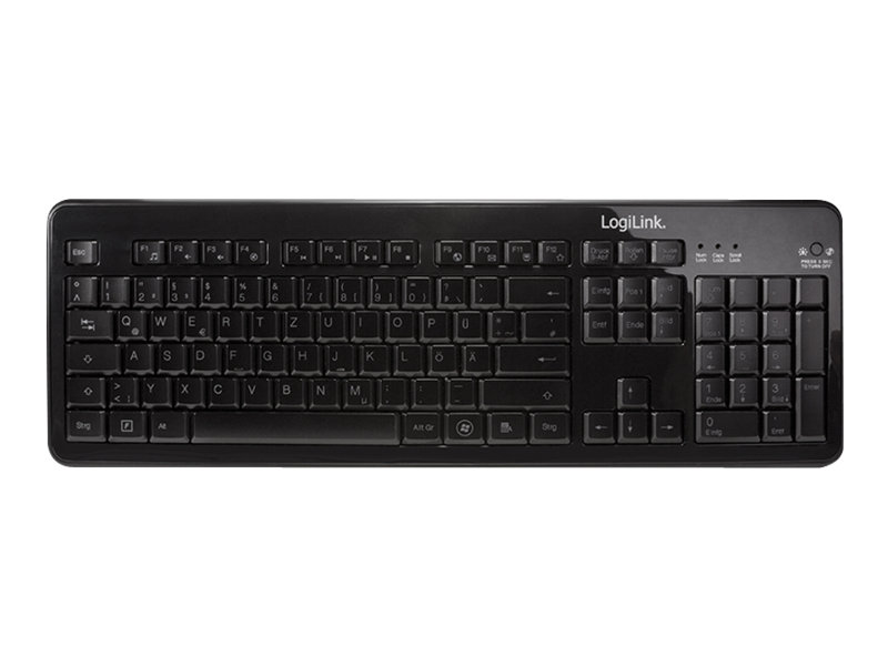 LogiLink Illuminated - Tastatur - hinterleuchtet