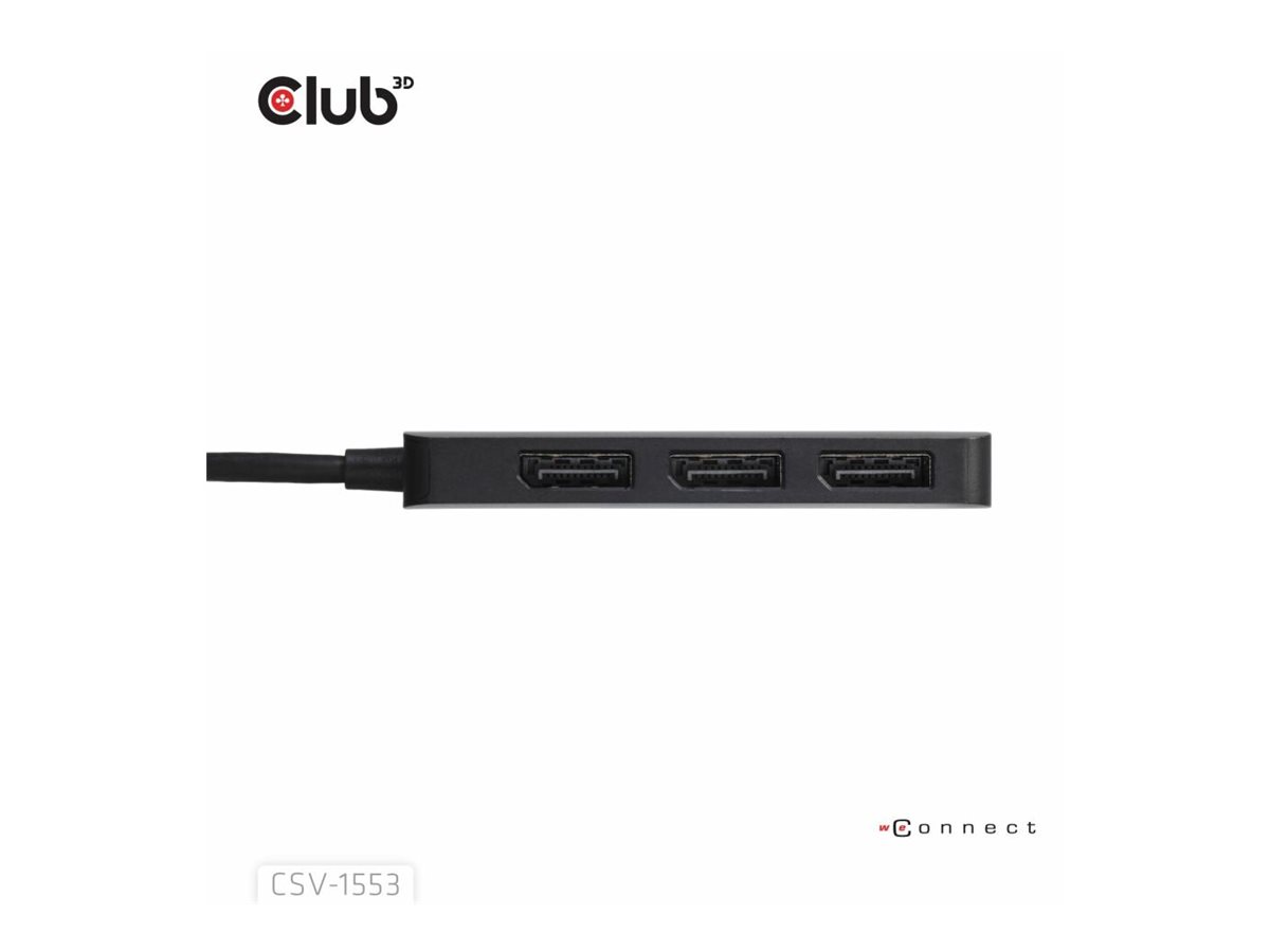 Club 3D CSV-1553 - Dockingstation - USB-C / Thunderbolt 4, Ansicht 5
