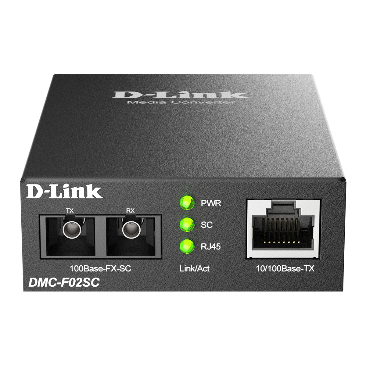 D-Link DMC F02SC - Medienkonverter - 100Mb LAN