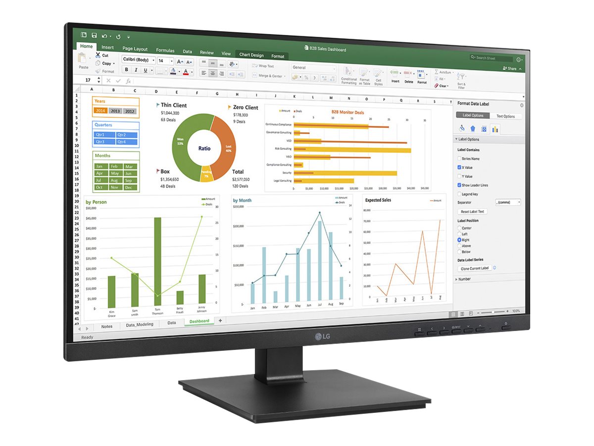 LG 27BN650Y-B - LED-Monitor - 69 cm (27) - 1920 x 1080 Full HD (1080p)