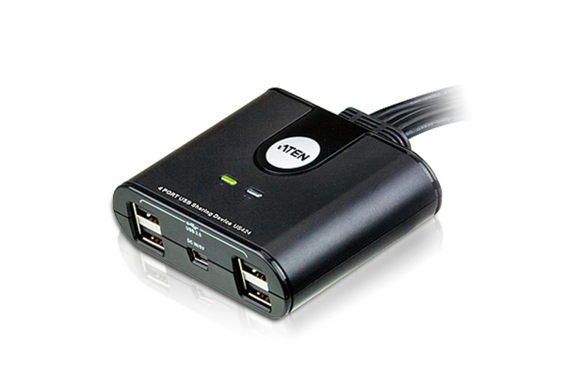 ATEN US424 4-Port USB Peripheral Sharing Device, Ansicht 4