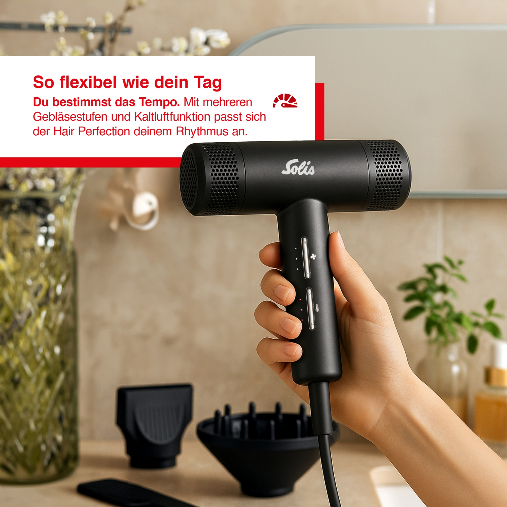 SOLIS Hair Perfection ionic schwarz, Ansicht 3