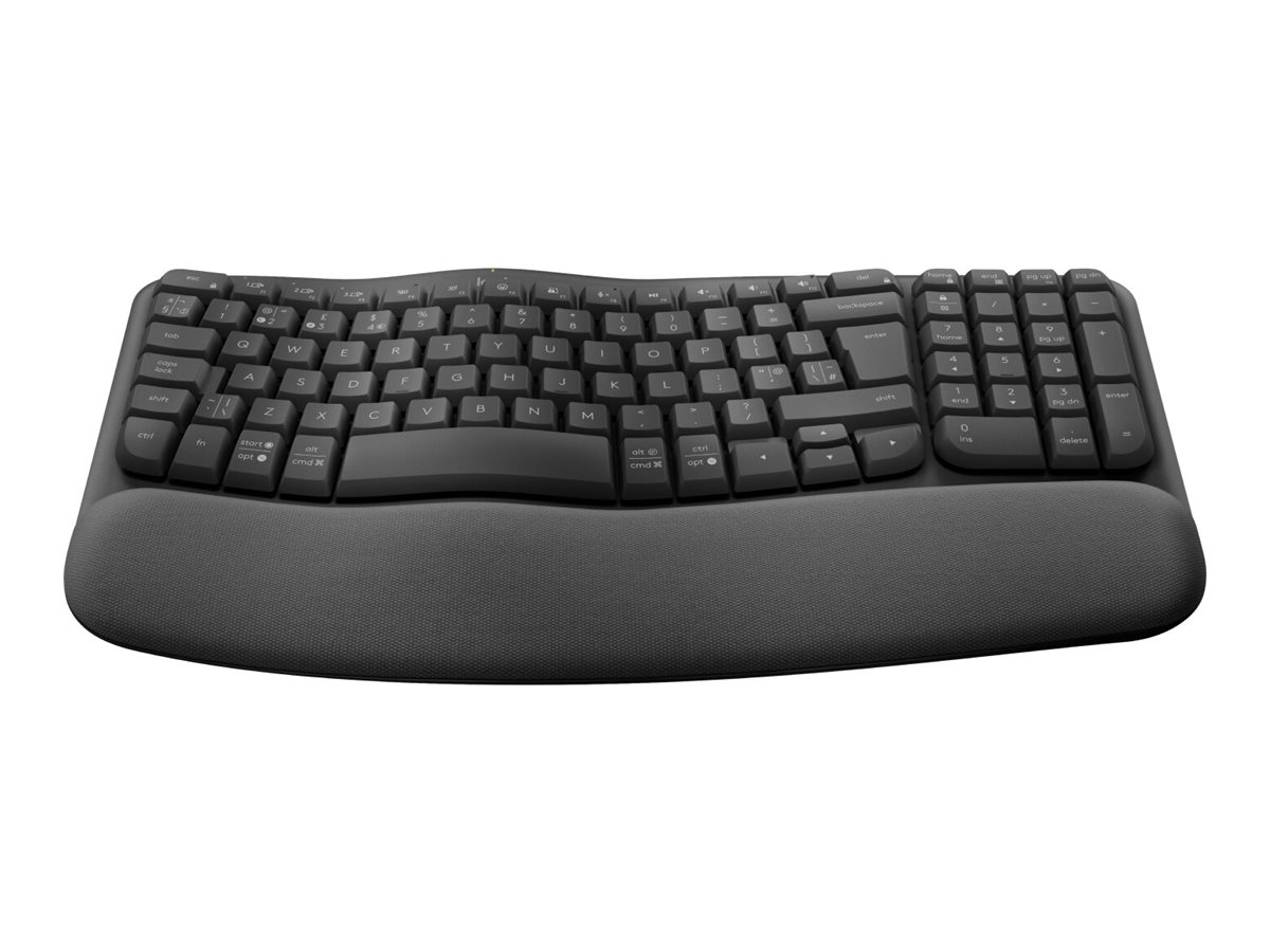 Logitech Wave Keys for Business - Tastatur - kabellos - TL: Nordisch, QWERTY, Ansicht 4
