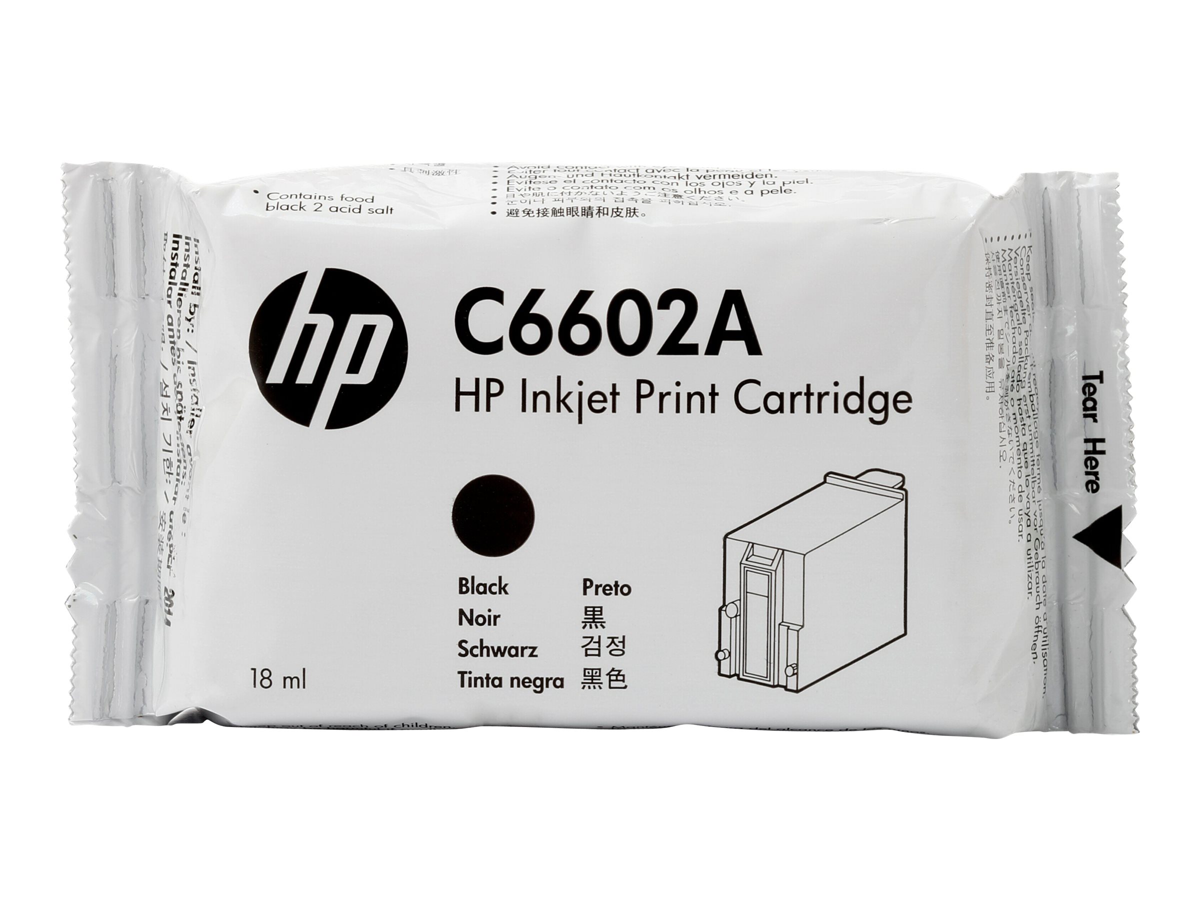 HP TIJ 1.0b - 1 - Original - Schwarz (C6602A)