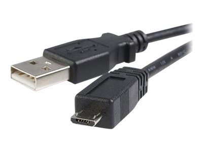 StarTech.com 2m Micro USB-Kabel - USB A auf Micro B Anschlusskabel - USB-Kabel - USB (M) zu Micro-USB Typ B (M) - USB 2.0 - 2 m