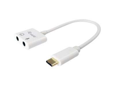 equip Adapter USB-C auf Klinkenstecker - USB-C (M)