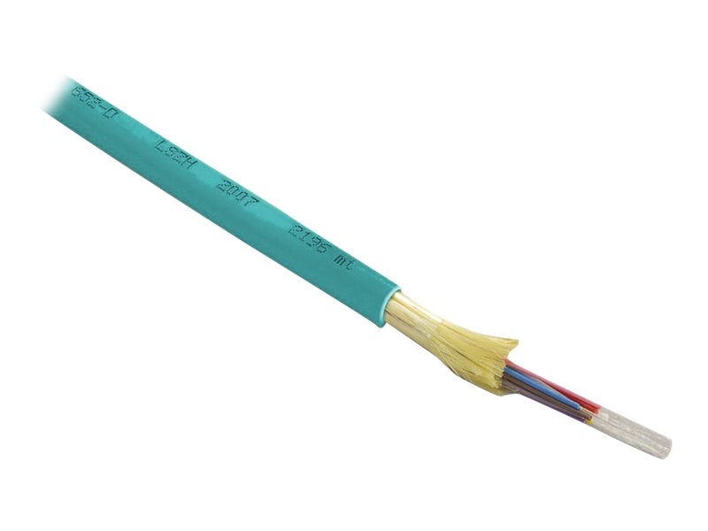 DIGITUS Verlegekabel Innen/Außen A/I-DQ (ZN) BH 50/125 µ OM3, 8 Fasern, BauPVO Dca, LSZH