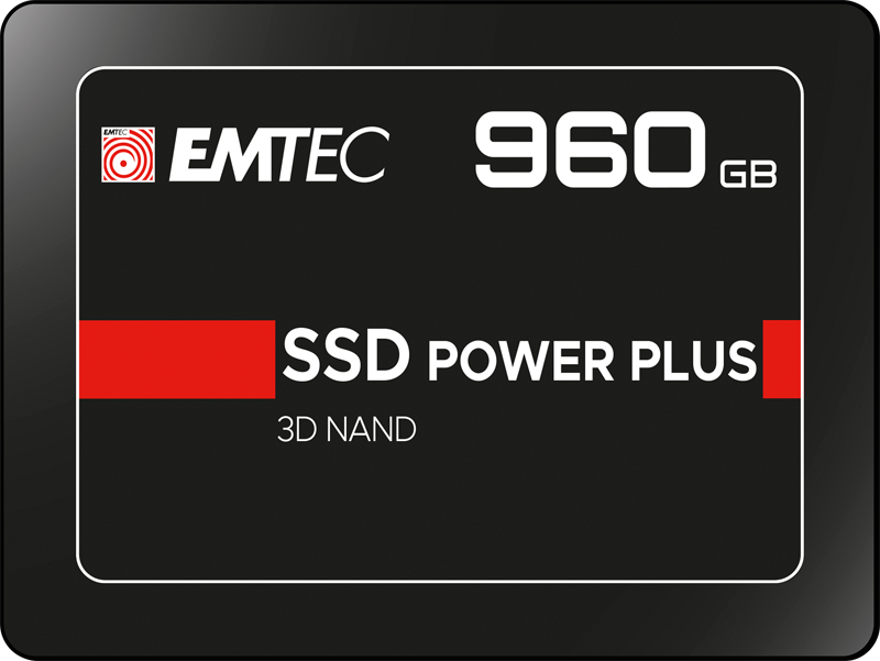 EMTEC X150 Power Plus 3D NAND - SSD - 960 GB - intern - 2.5 (6.4 cm), Ansicht 3