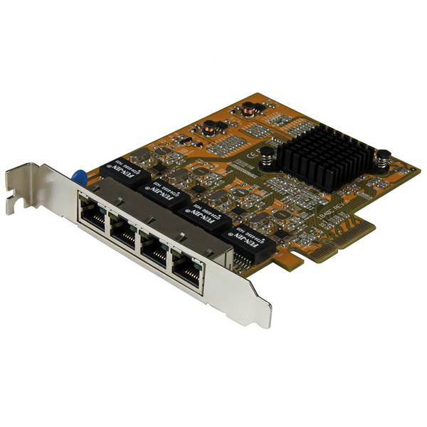 StarTech.com 4 Port PCIe Gigabit Netzwerkkarte, Ansicht 2