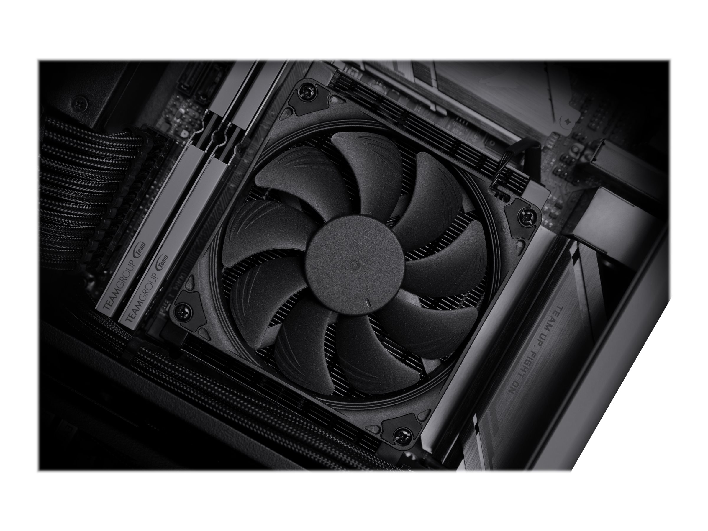 Noctua NH-L9a-AM4 chromax.black - Prozessor-Luftkühler - (für: AM4), Ansicht 4
