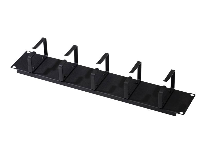 DIGITUS Kabelrangierpanel mit Kabelführungsbügeln für 483 mm (19)-Schränke 2HE