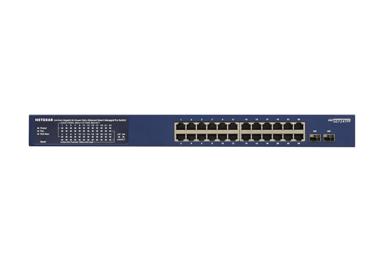 Netgear 24P GE POE+SMART SWITCH - Switch, Ansicht 3