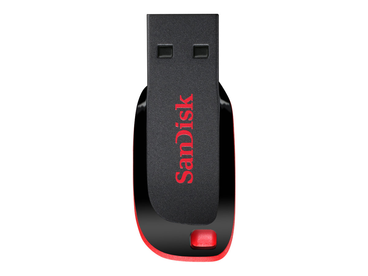 SanDisk Cruzer Blade - USB-Flash-Laufwerk - 64 GB - USB 2.0 - Electric Blue