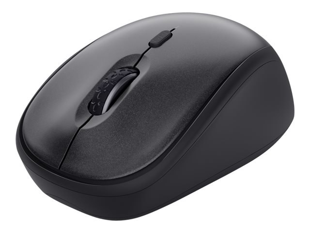 Trust TM-201 - Maus - leise - Für Rechtshänder - optisch - 4 Tasten - kabellos - 2.4 GHz - kabelloser Empfänger (USB)