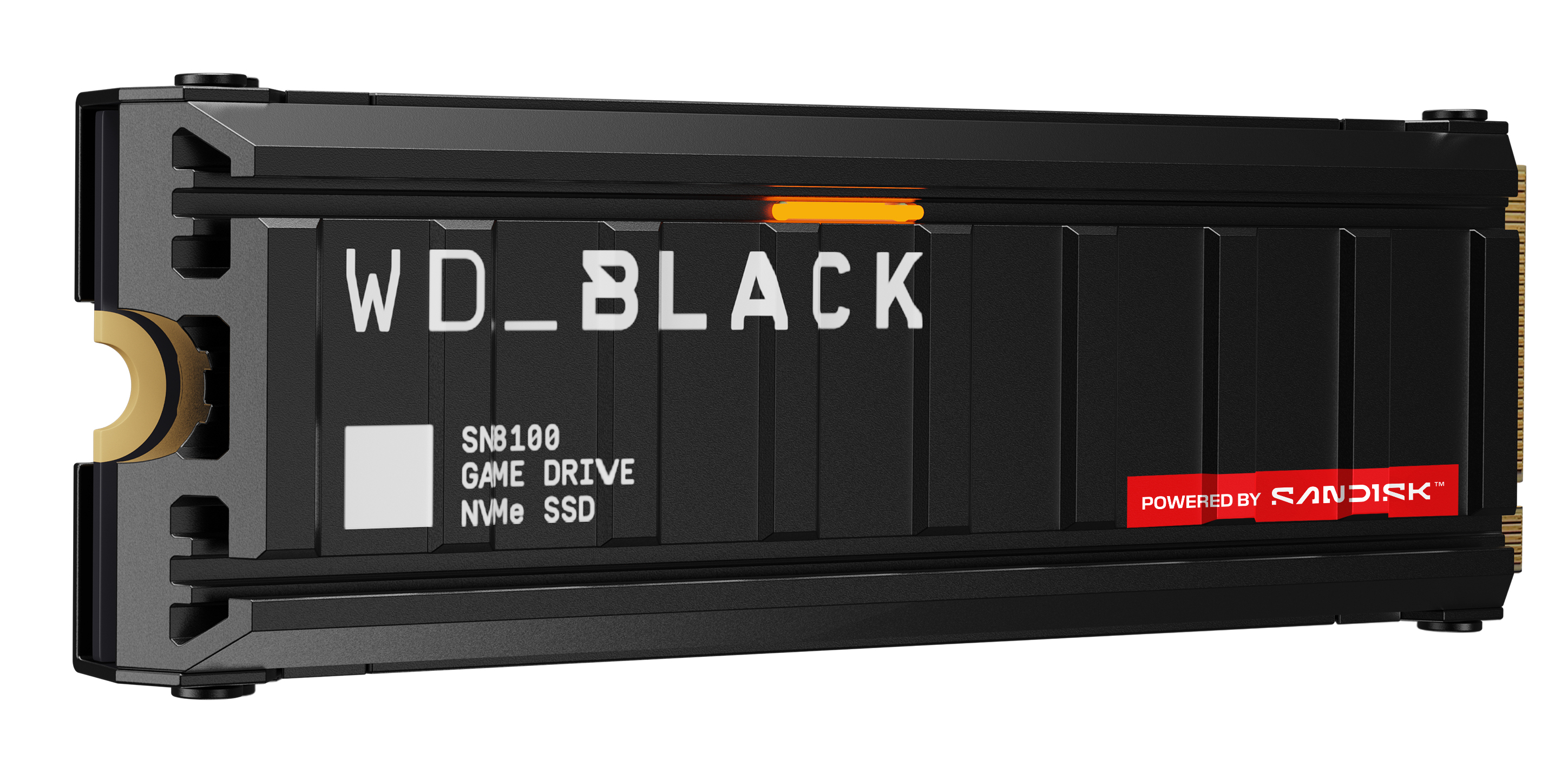 WD_BLACK SN8100 WDS200T1XHM-00CMT0 - SSD - verschlüsselt - 2 TB - intern - M.2 2280 - PCI Express 5.0 x4 (NVMe), Ansicht 4