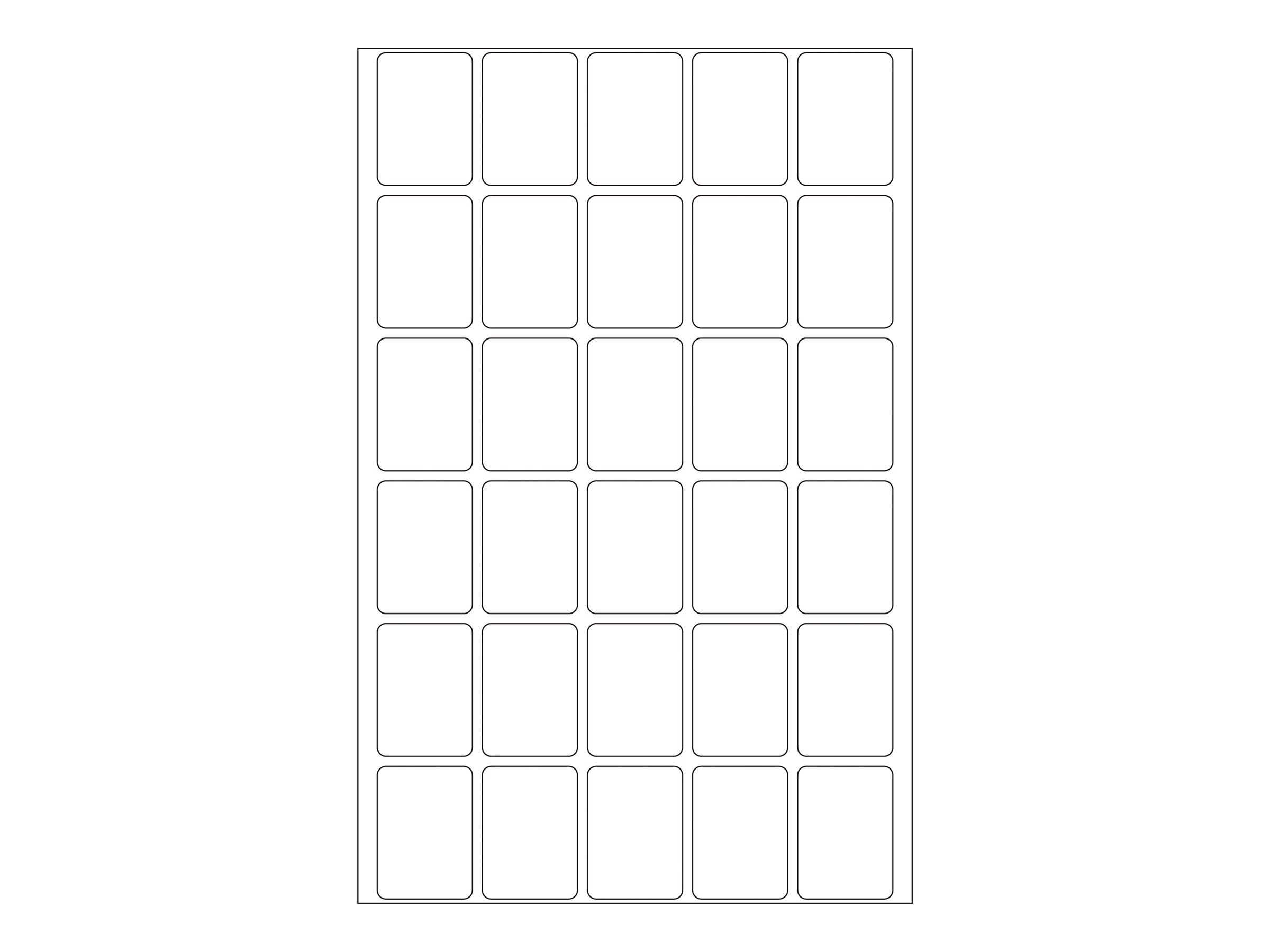 HERMA Movables - Selbstklebend - weiß - 19 x 27 mm 960 Stck. (32 Bogen x 30), Ansicht 3