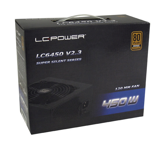 LC-Power Super Silent Series LC6450 V2.3 - Netzteil (intern), Ansicht 2