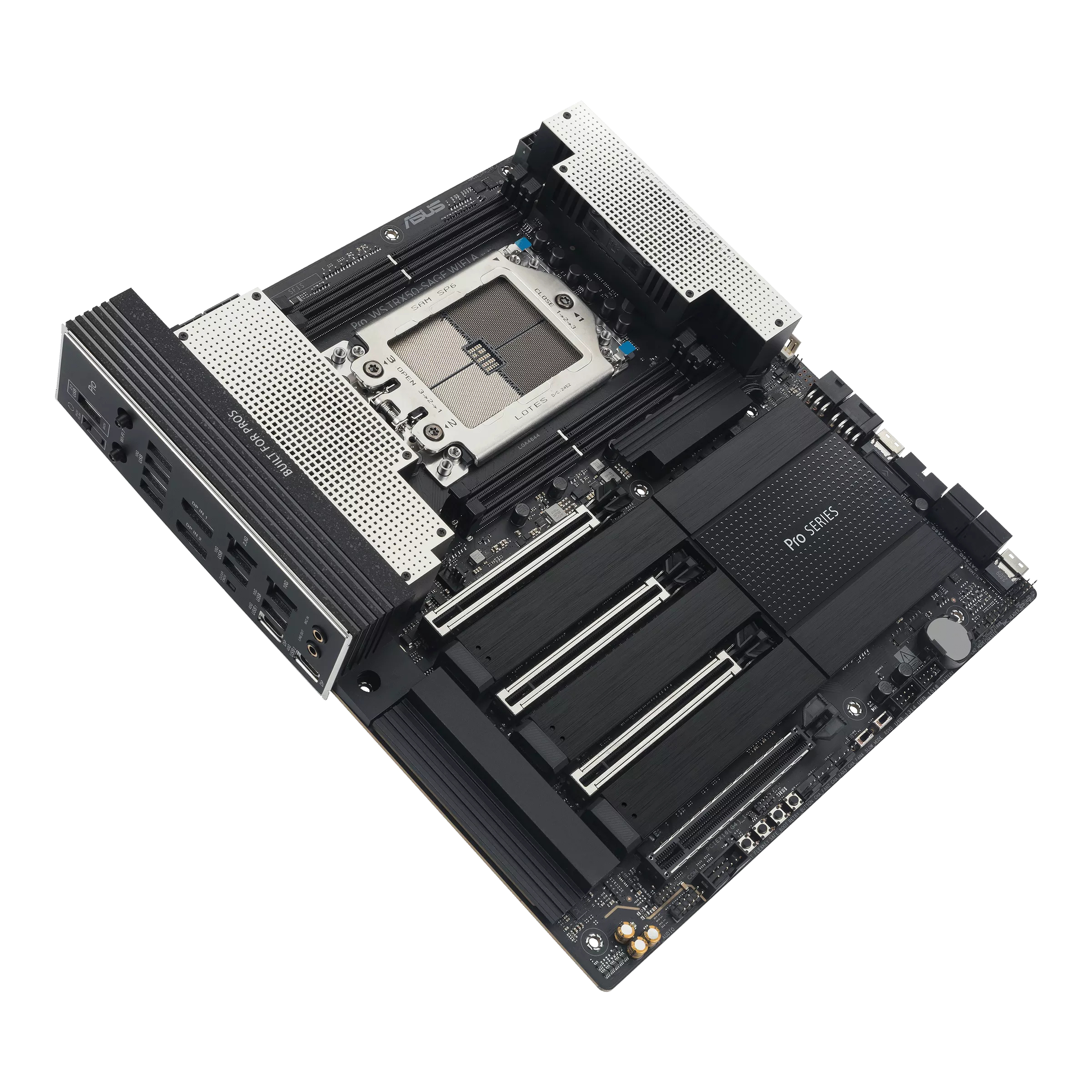 ASUS PRO WS TRX50-SAGE WIFI A - Motherboard - SSI CEB - Socket sTR5 - AMD TRX50 Chipsatz - E-ATX, Ansicht 4