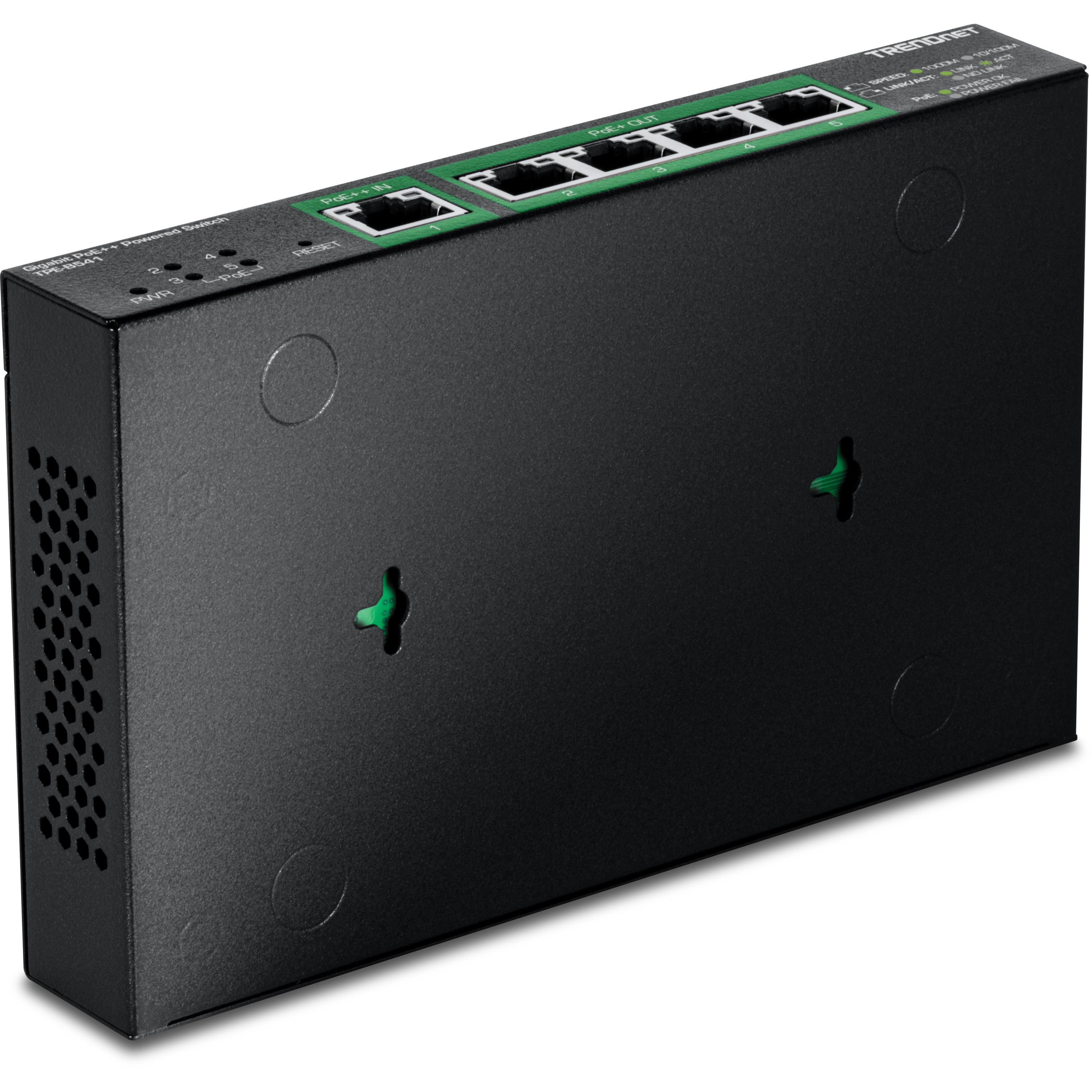TRENDnet 5-PORT GIGABIT POE++ POWERED - Switch - 1 Gbps, Ansicht 4