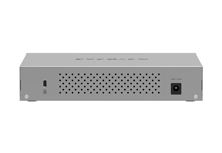 Netgear MS108UP - Unmanaged - 2.5G Ethernet (100/1000/2500) - Vollduplex - Power over Ethernet (PoE) - Wandmontage, Ansicht 2