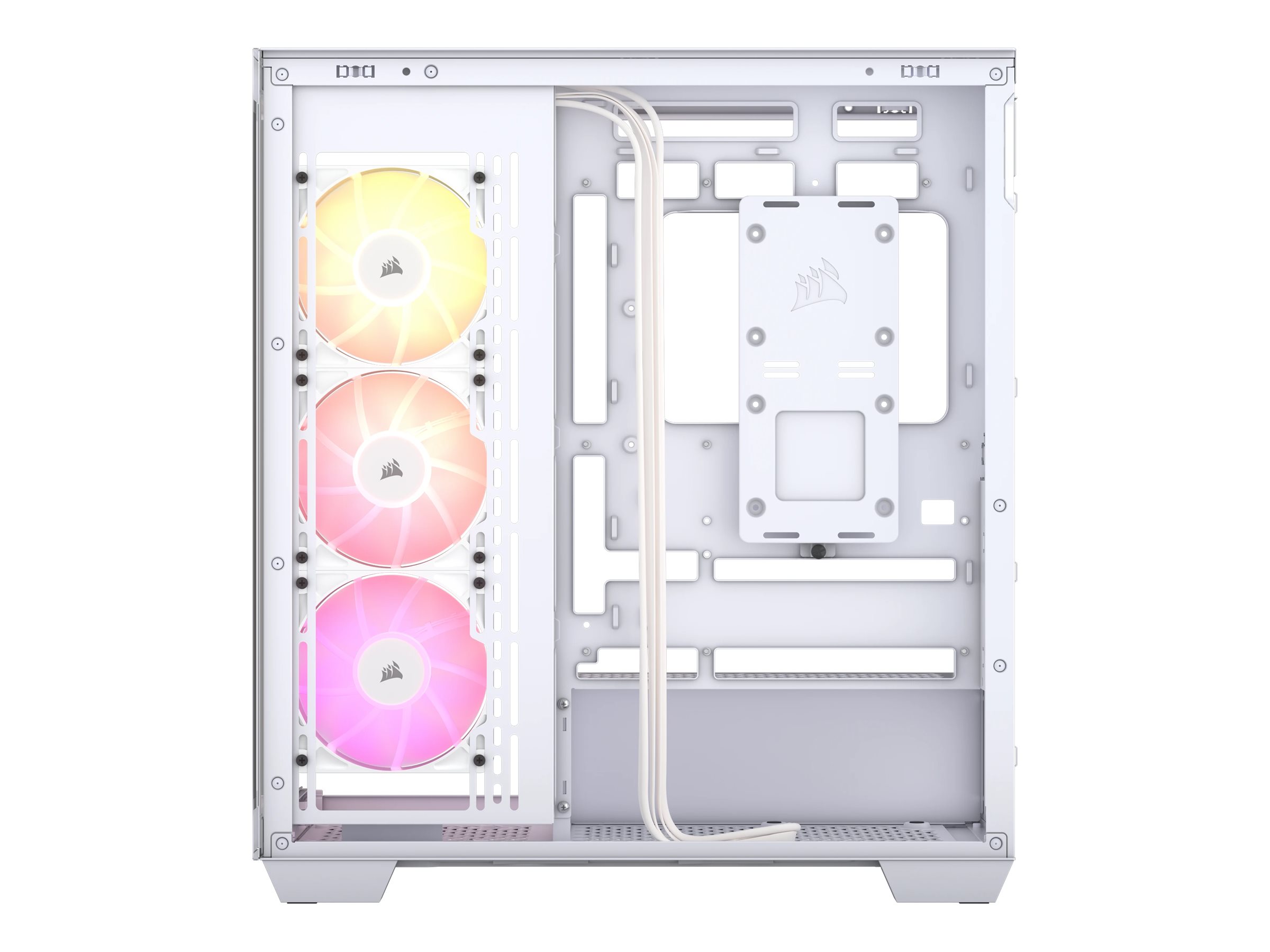 Corsair 3500X ARGB - Mid tower - E-ATX - Seitenteil mit Fenster (gehärtetes Glas), Ansicht 5