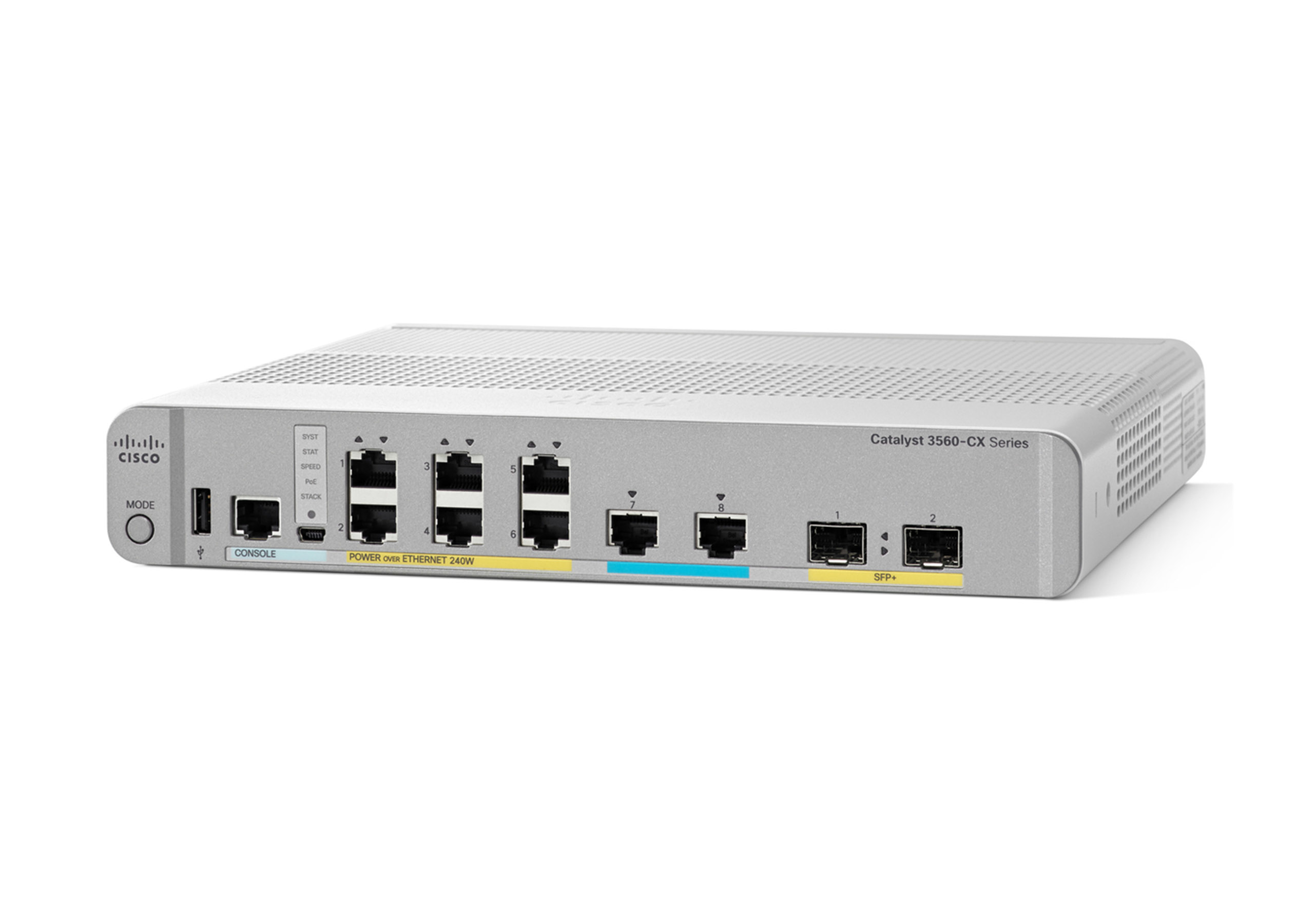 Cisco 3560-CX, Managed, L2, Gigabit Ethernet (10/100/1000), Vollduplex, Power over Ethernet (PoE)