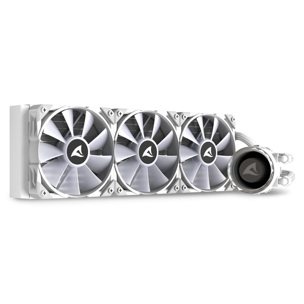 Sharkoon S90 - All-in-One-Flüssigkeitskühler - 12 cm - 600 RPM - 2000 RPM - 35 dB - 131,93 m³/h, Ansicht 3