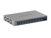 Netgear S3600 Series XS516TM - Switch - 2+/L3 Lite - Smart - 16 x 10/25 Gigabit Ethernet + 2 x 10 Gb Ethernet SFP+ (Uplink)