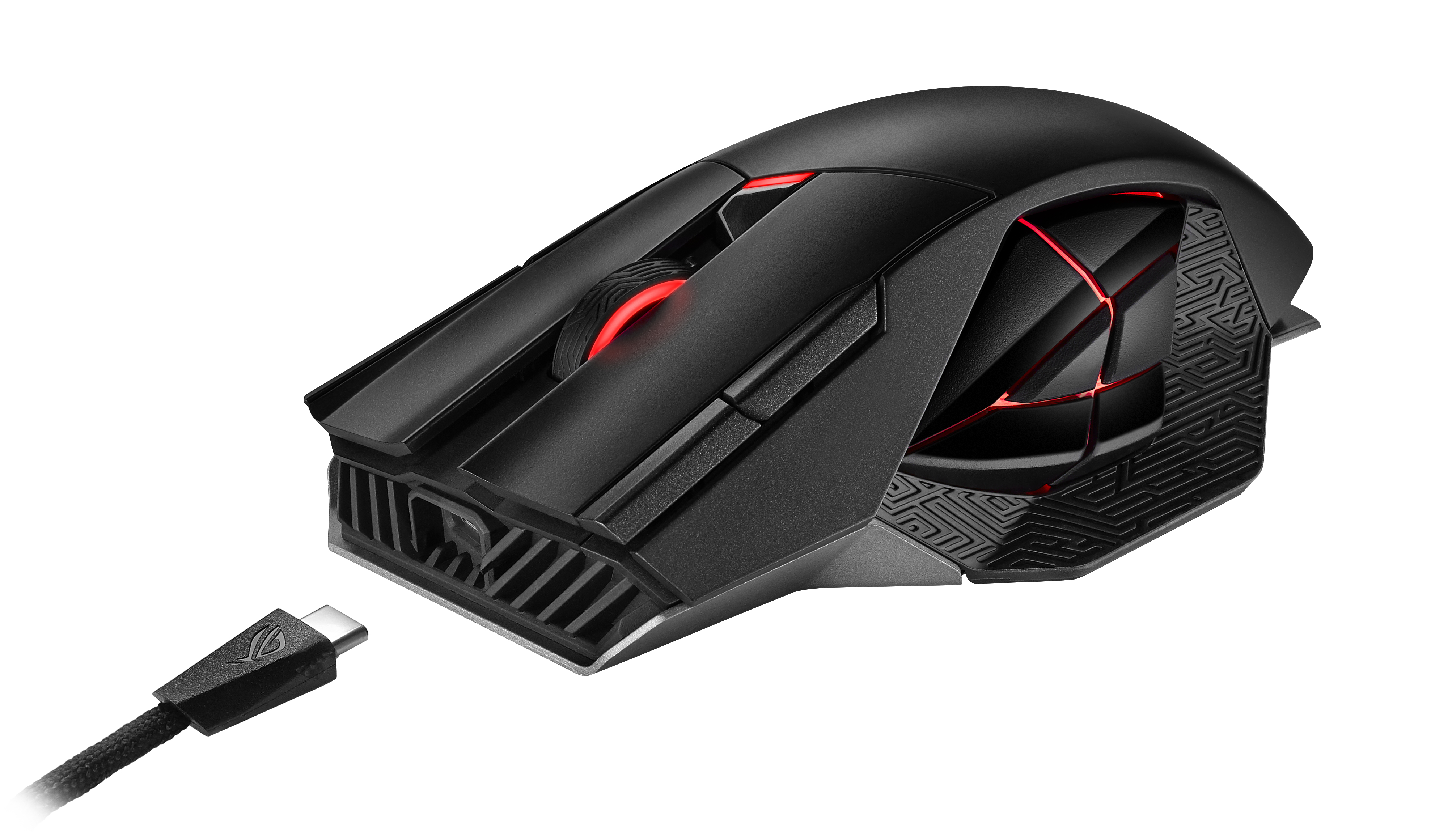 ASUS ROG Spatha X - Maus - Für Rechtshänder - optisch, Ansicht 2