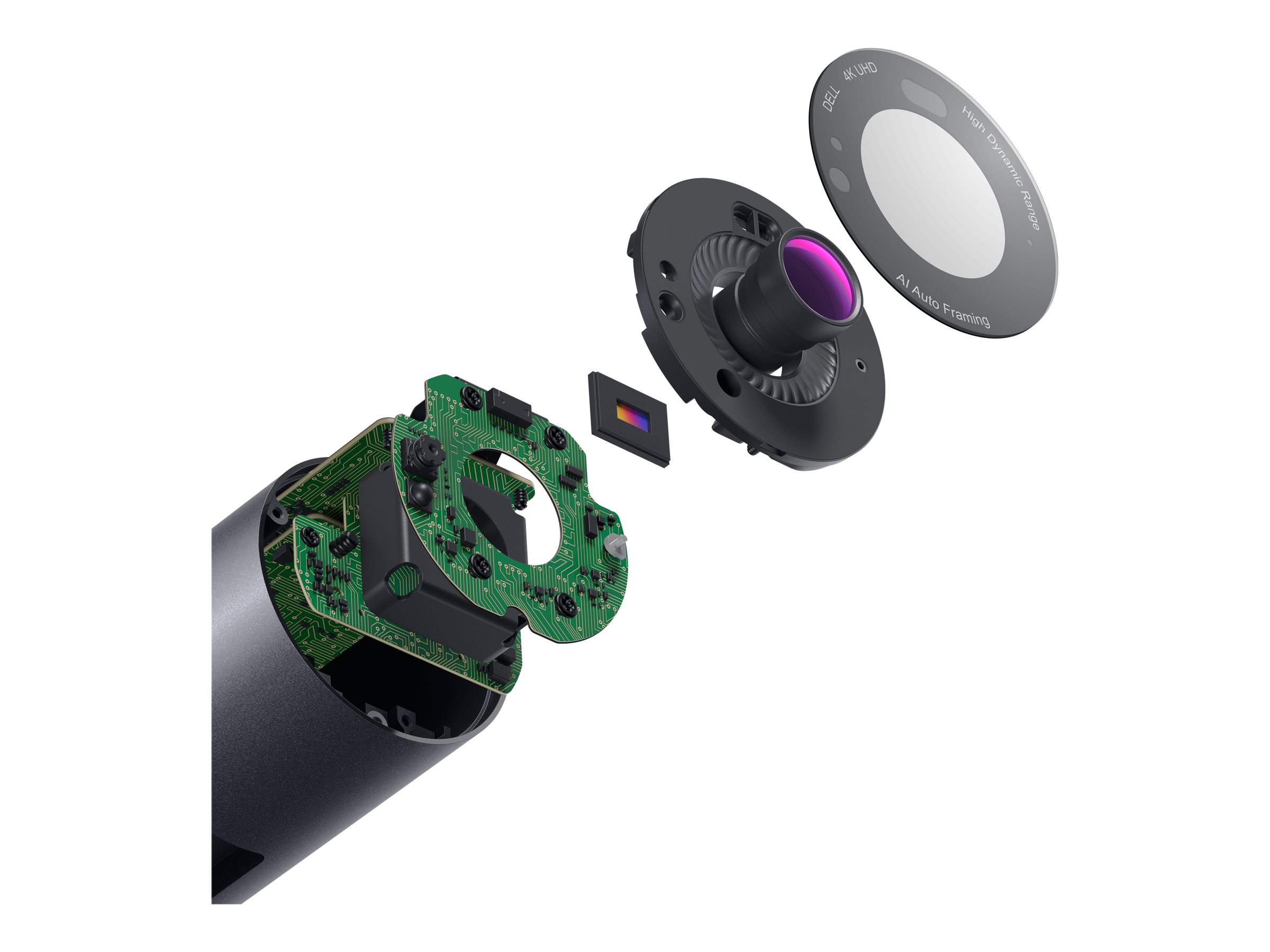 Dell UltraSharp Webcam - Webcam, Ansicht 3