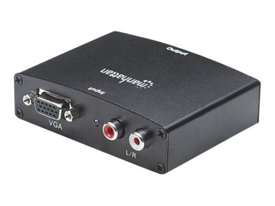 Manhattan Videoadapter - HD-15 (VGA), Stromversorgung