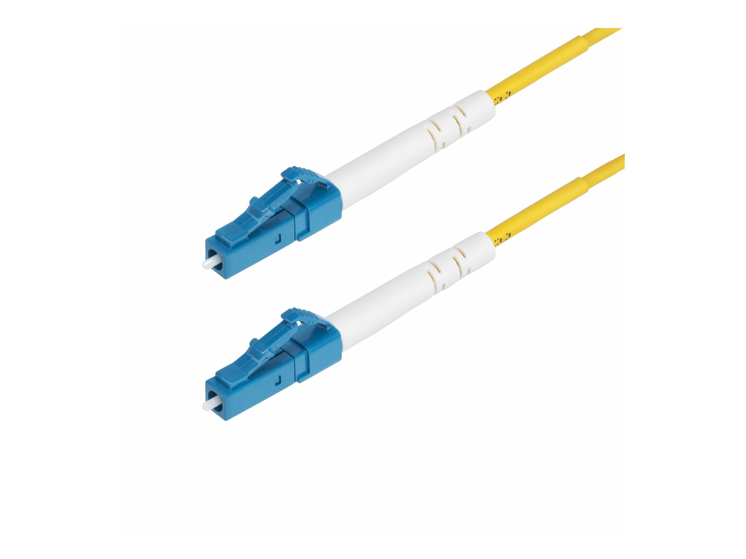 StarTech.com 30m (98.4ft) LC to LC (UPC) OS2 Single Mode Simplex Fiber Optic Cable 9125µm Laser Optimized 40G100G Bend Insensitive Low Insertion Loss - LSZH Fiber Patch Cord (SPSMLCLC-OS2-30M)