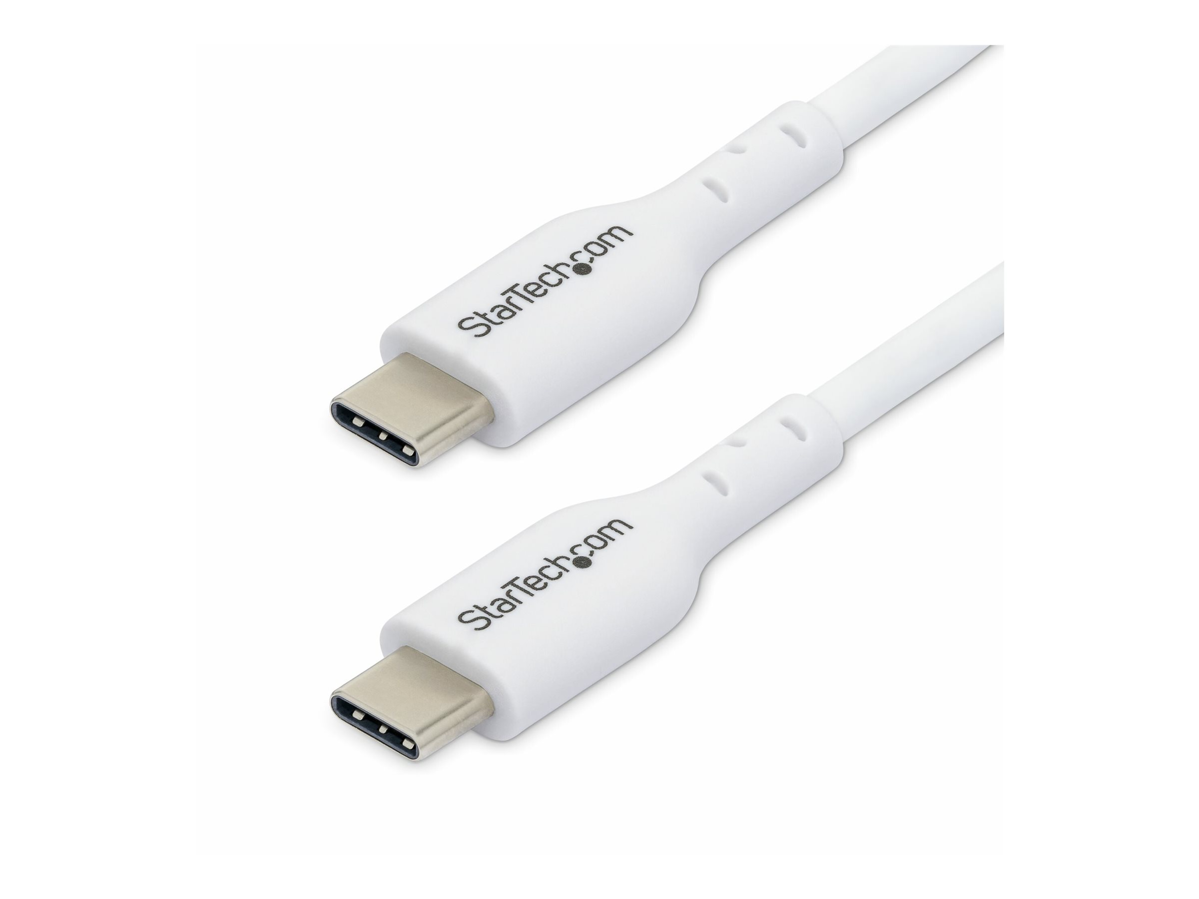 StarTech.com 3m USB-C Schnellladekabel, USBC Laptop Ladekabel 60W PD,Weiß - USB-Kabel - 24 pin USB-C (M)
