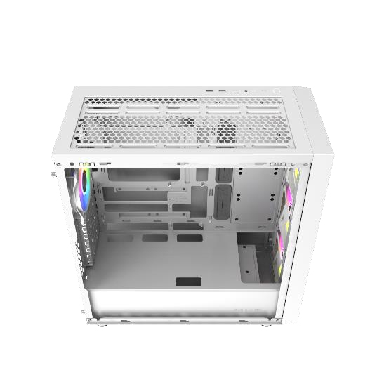 Cooler Master MasterBox 600 Lite - Mid tower - E-ATX - Seitenteil mit Fenster (gehärtetes Glas), Ansicht 4