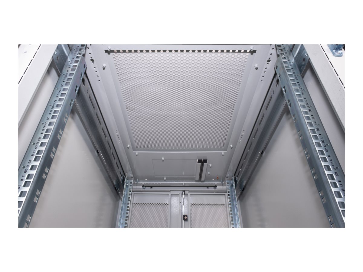 ROLINE 19 Zoll Serverschrank Pro 26 HE 600x1000 BxT grau, Ansicht 4