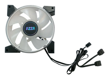 AZZA Hurricane II - Gehäuselüfter - 120 mm (Packung mit 4), Ansicht 2