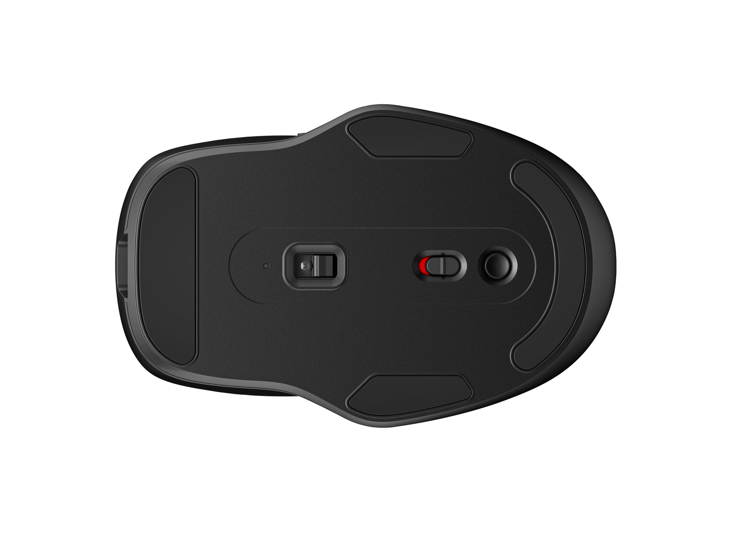HP 515 - Maus - vollständig, ultraschnell aufladbar - 5 Tasten - kabellos - 2.4 GHz - kabelloser Empfänger (USB), Ansicht 4