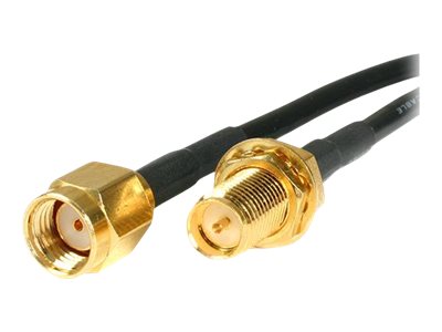StarTech.com RP-SMA to SMA Wireless Antenna Adapter Cable - Antenna cable - RP-SMA (M)