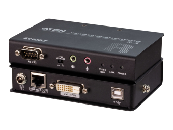 ATEN CE611 - Sender und Empfänger - KVM-Audio-serieller Extender