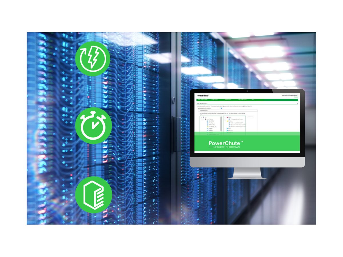 APC PowerChute Network Shutdown for Virtualization and HCI - Abonnement-Lizenz (6 Jahre)