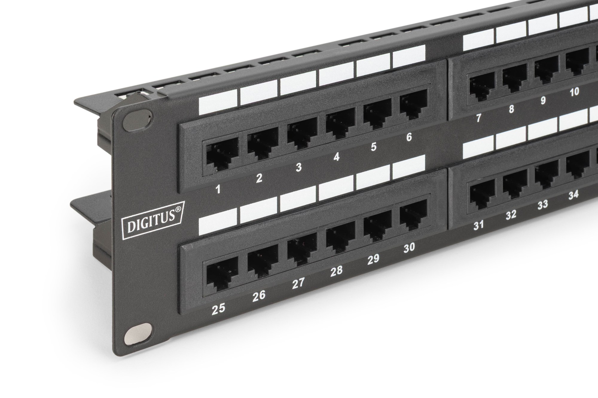 DIGITUS CAT 6, Klasse E Patch Panel, Ansicht 2