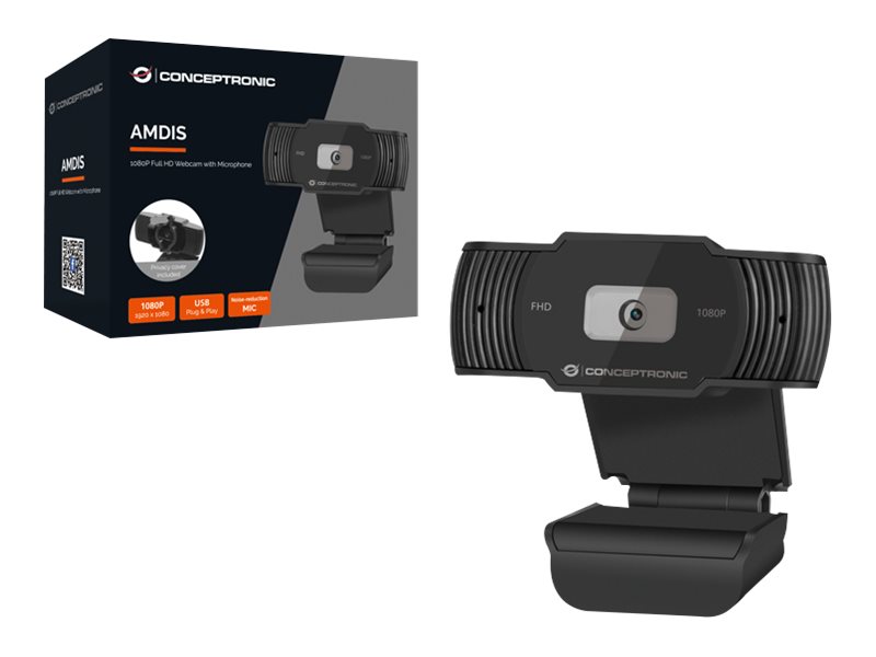 Conceptronic AMDIS04B - Web-Kamera - Farbe - 1920 x 1080