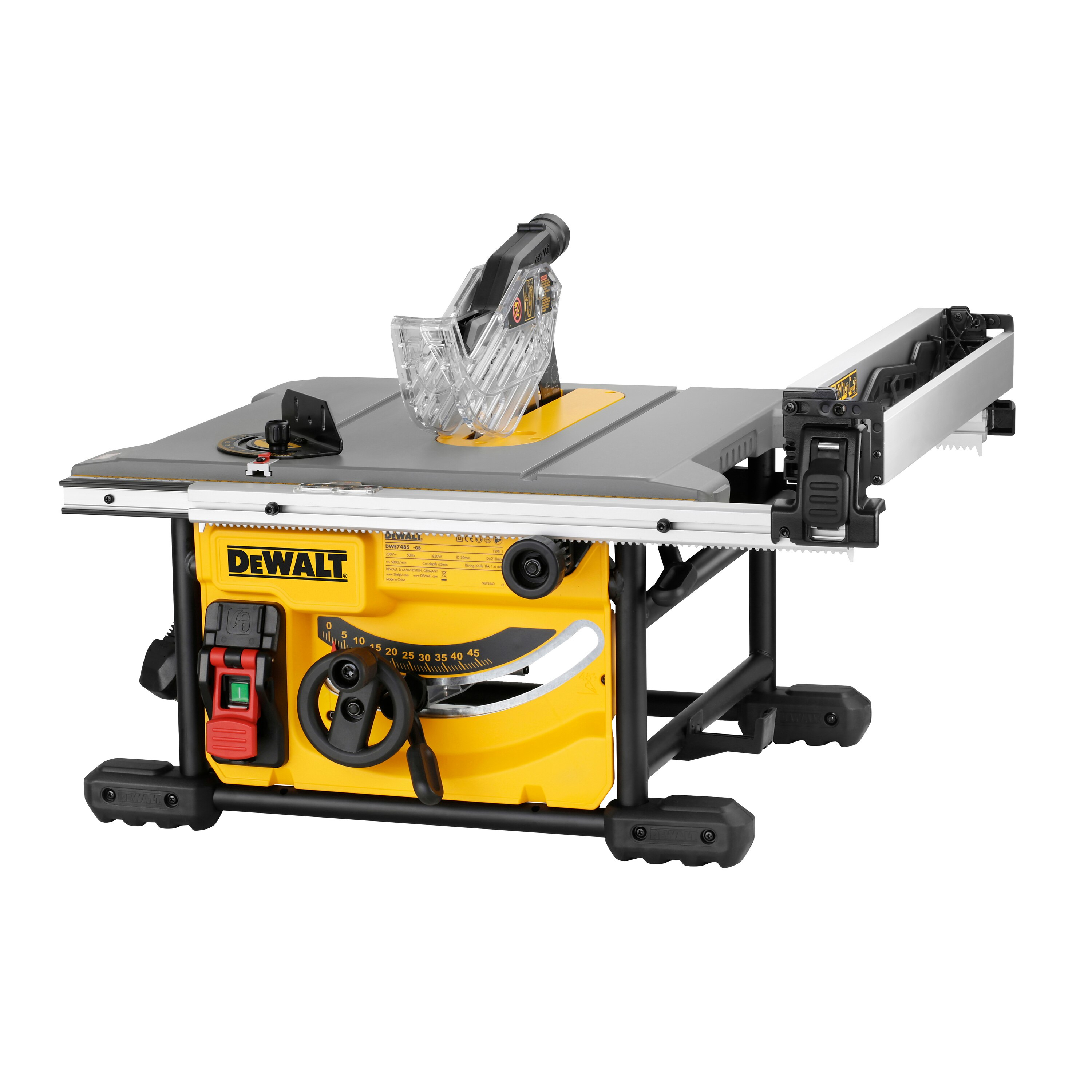 DeWalt DWE7485 Elektro-Tischkreissäge, Ansicht 3