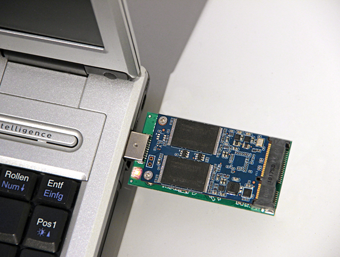 Delock Speicher-Controller - mSATA - USB 3.0, Ansicht 4