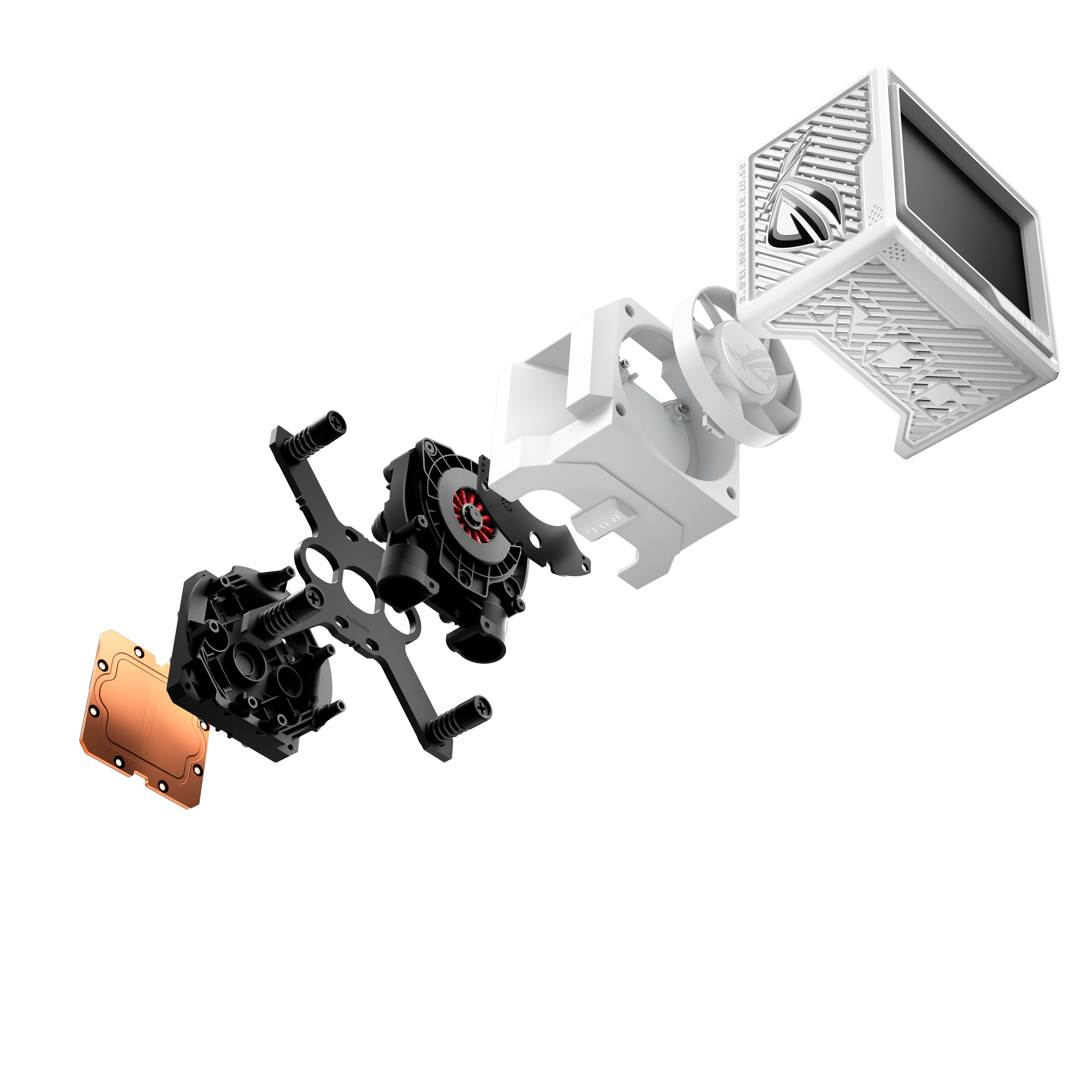 ASUS WAK ROG RYUJIN III 360 ARGB EXTREME WHT, Ansicht 2
