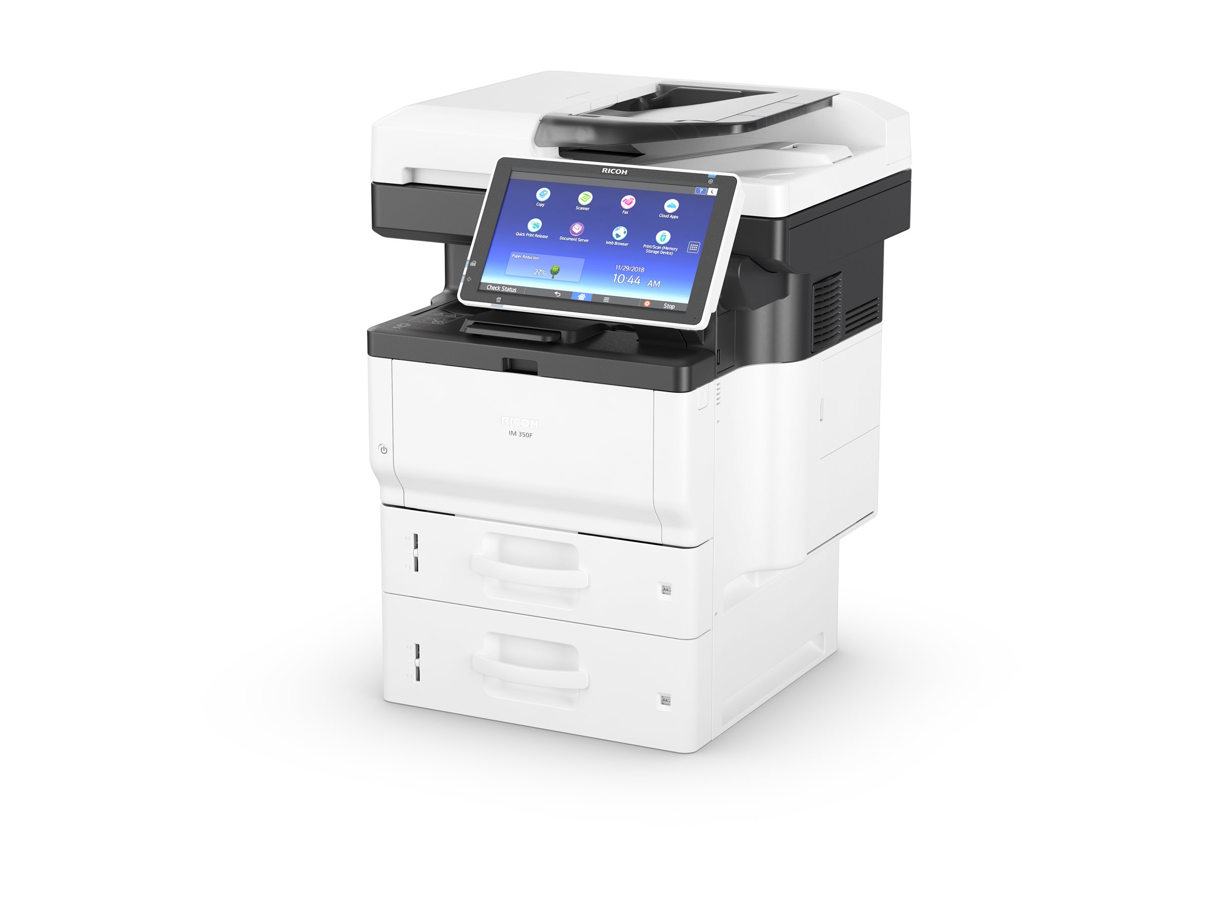 Ricoh IM 350FSE - Multifunktionsdrucker - s/w - Laser - A4 (Medien)