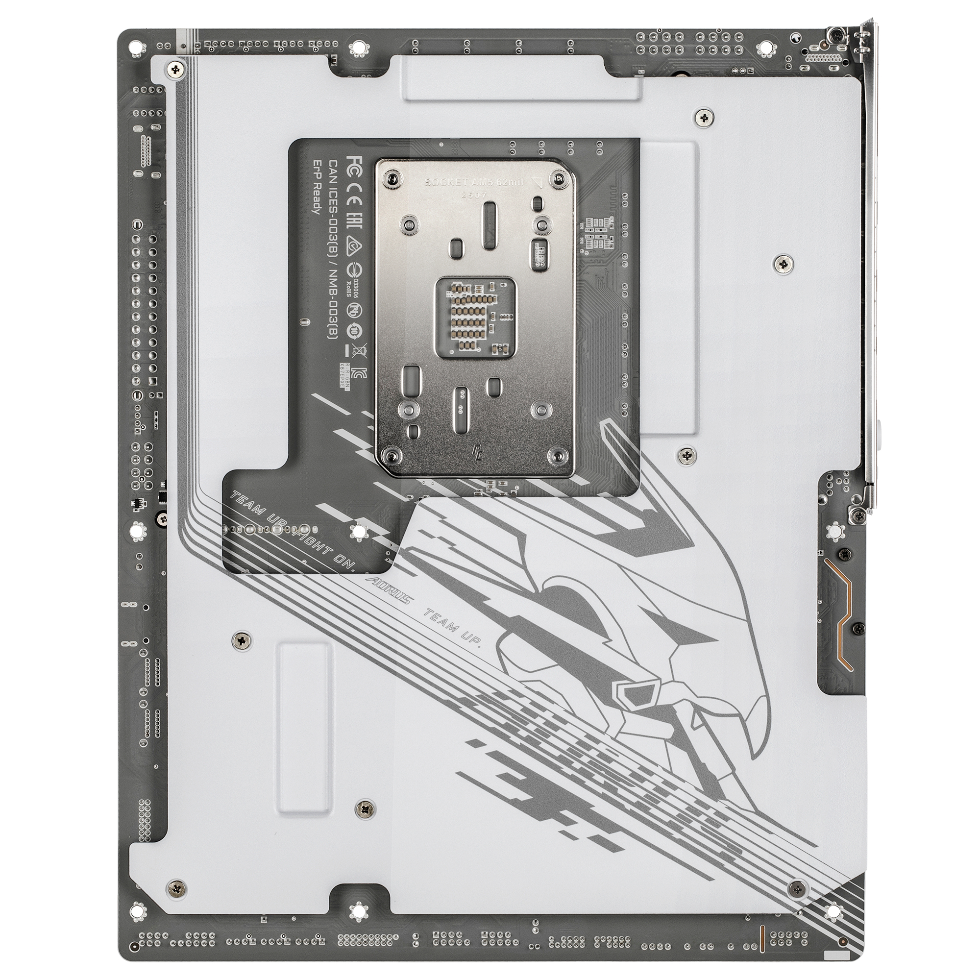 Gigabyte X870E A PRO X ICE AM5 - Mainboard - AMD Sockel AM5 (Ryzen Zen4) - ATX, Ansicht 3
